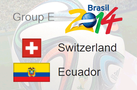 Groupe E - Switzerland vs Ecuador - World Cup 2014