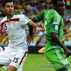 Match football Iran vs Nigeria