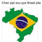 Chien Pipi sou Bye BREZIL LOL
