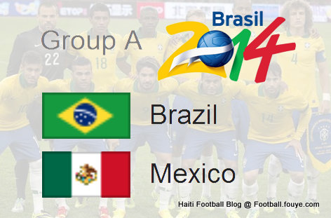 Group A - Brazil vs. Mexico - World Cup 2014