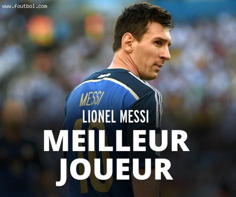 Lionel Messi, Meilleur Joueur - Coupe Du Monde 2014