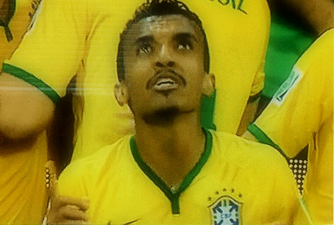 Brazil - Luis Gustavo nan Coupe Du Monde 2014 la
