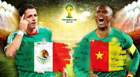 World Cup 2014 - Mexico vs Cameroon